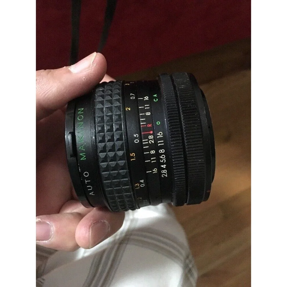 CANON T70 BLACK, With Makinon 28mm Lens‎